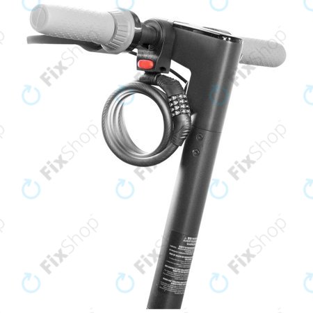 Segway Kickscooter P100SE, Ninebot ES1, ES2, ES4, E22, E25 - Kabelschloss