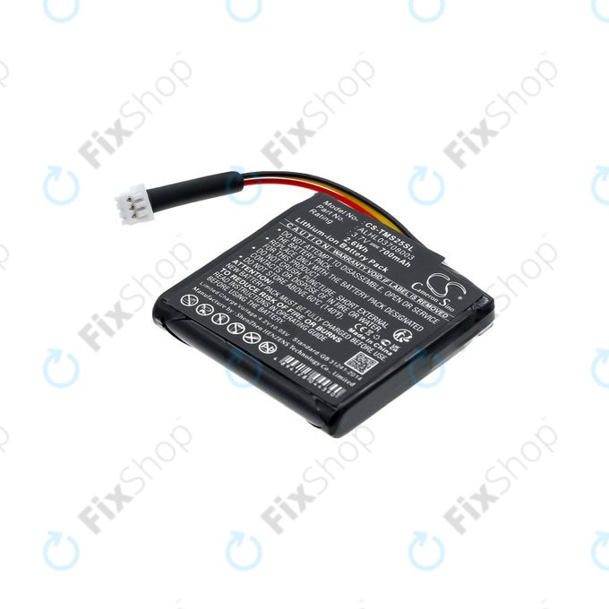 Batterie für TomTom Star 20, 700mAh, Li-Ion, 3.7V, ALHL03708003, HQ