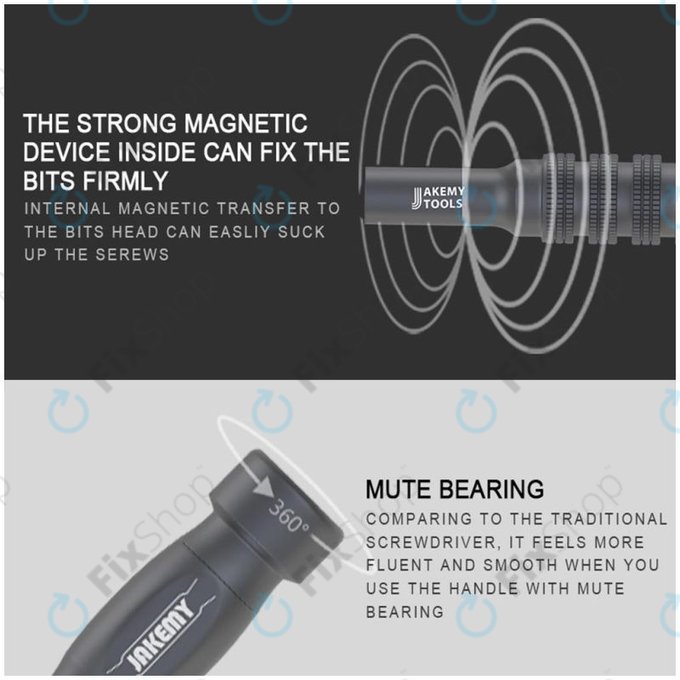 Jakemy JM-8172 - Professioneller Multifunktions-Reparatur-Werkzeugsatz 73in1