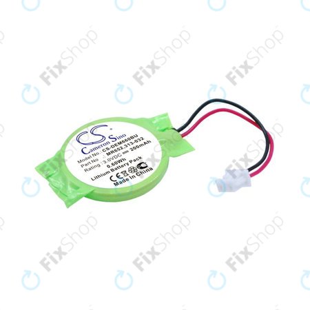 Backup Batterie für Dell Latitude E6320, 200mAh, Lithium, 3V, 077-A00, HQ