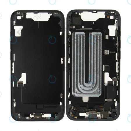 Mittelrahmen mit Batterie für iPhone 16e | Black | ZD076-00697 | Genuine Apple