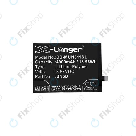 Xiaomi Redmi Note 11, Note 11S - Akku Batterie BN5D 4900mAh HQ