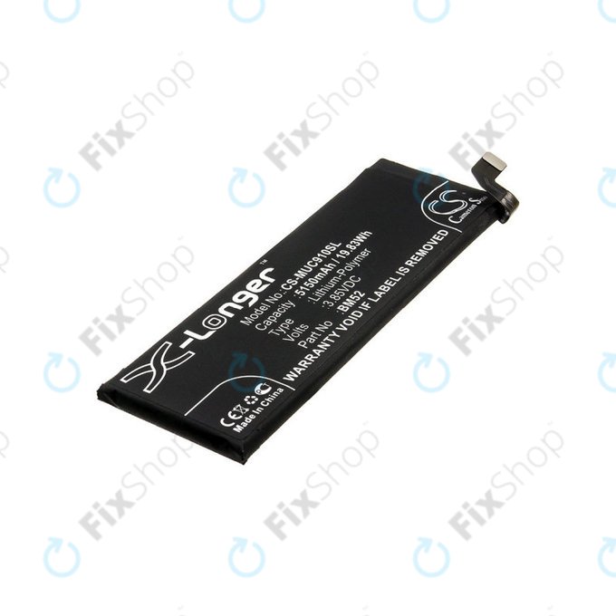 Xiaomi Mi Note 10, Mi Note 10 Lite, Mi Note 10 Pro - Akku Batterie BM52 5150mAh HQ
