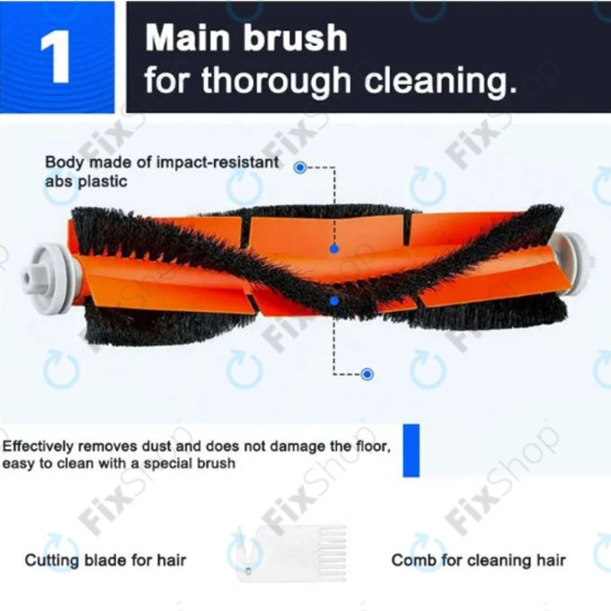 Komplettes Set für Xiaomi Mi Robot Vacuum Mop 2 Pro, 2 Lite