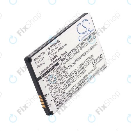 Akku batterie für Motorola Wilder, 800mAh, Li-Ion, 3.7V, BQ50, HQ