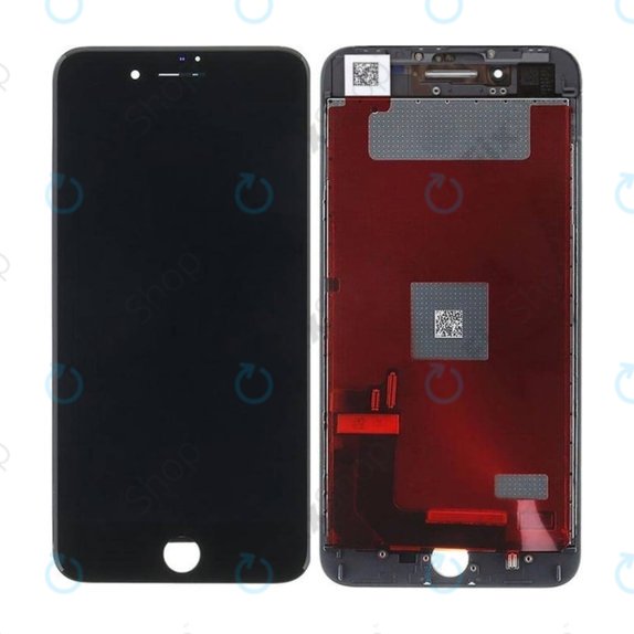 Apple iPhone 8 Plus - LCD Display + Touchscreen Front Glas + Rahmen (Black) In-Cell FixPremium