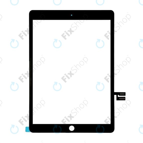 Apple iPad (7th Gen 2019, 8th Gen 2020) - Touchscreen Front Glas (Black)
