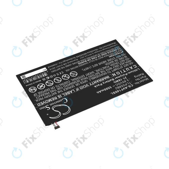 Batterie für Vodafone Tab Prime 7, 5500mAh, Li-Pol, 3.85V, TLP058B2, HQ