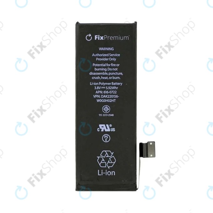 Apple iPhone 5S - Akku Batterie 1560mAh FixPremium