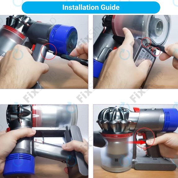 Dyson V7 - Akku Batterie 968670-02, 968670-03 Li-Ion 21.6V 2500mAh HQ