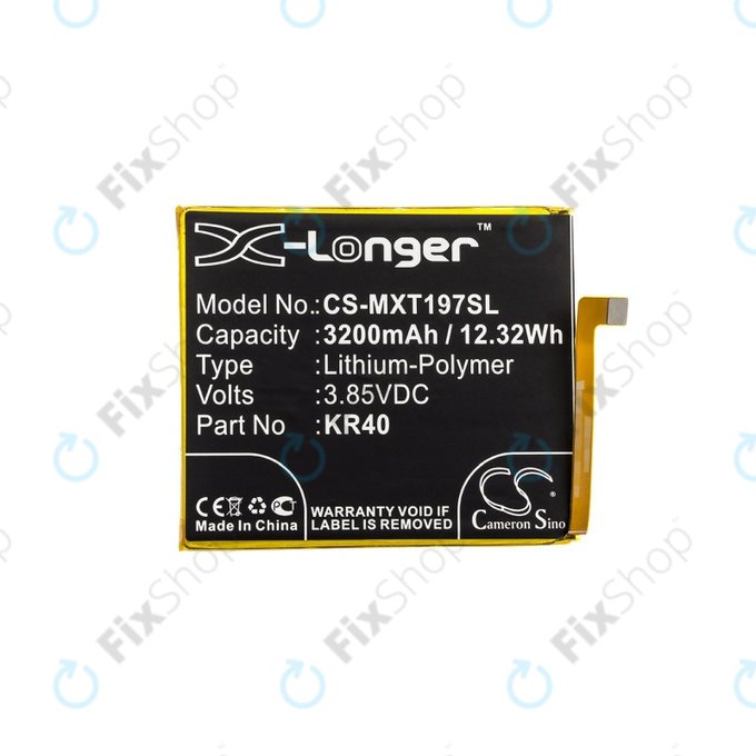 Motorola One Vision - Akku Batterie KR40 3200mAh HQ