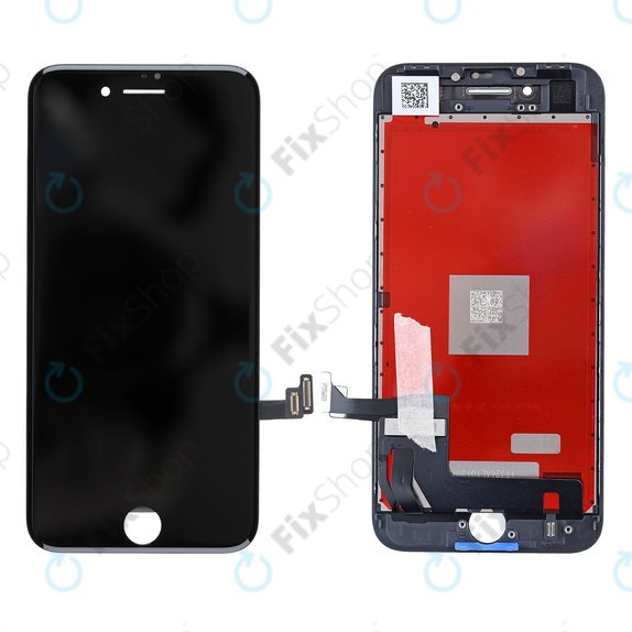 Apple iPhone 8, SE (2020), SE (2022) - LCD Display + Touchscreen Front Glas + Rahmen (Black) Refurbished