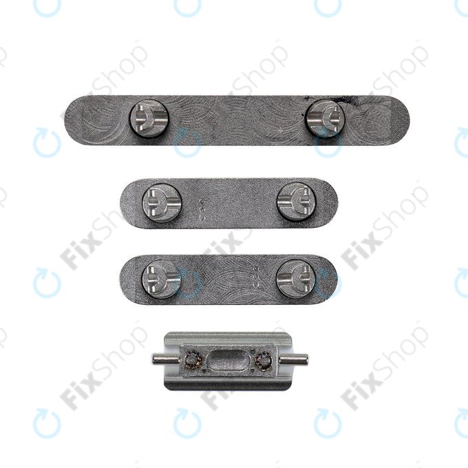 Apple iPhone XS Max - Einschalt- Silent Mode und Lautstärke Tasten (Space Gray)