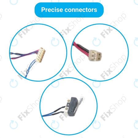 Ecovacs Deebot N-series, T-series, Ozmo-series - Rad mit Motor (Rechts)