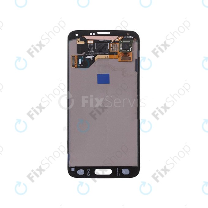 Samsung Galaxy S5 Mini G800F - LCD Display + Touchscreen Front Glas (Charcoal Black) - GH97-16147A Genuine Service Pack