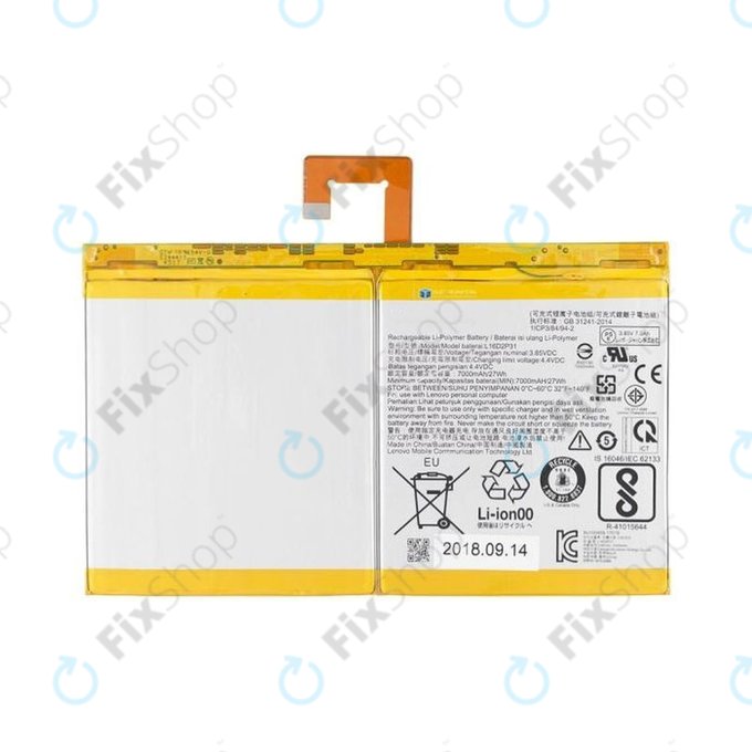 Lenovo Tab 4 10 TB-X304, 10 Plus TB-X704F - Akku Batterie L16D2P31 7000mAh