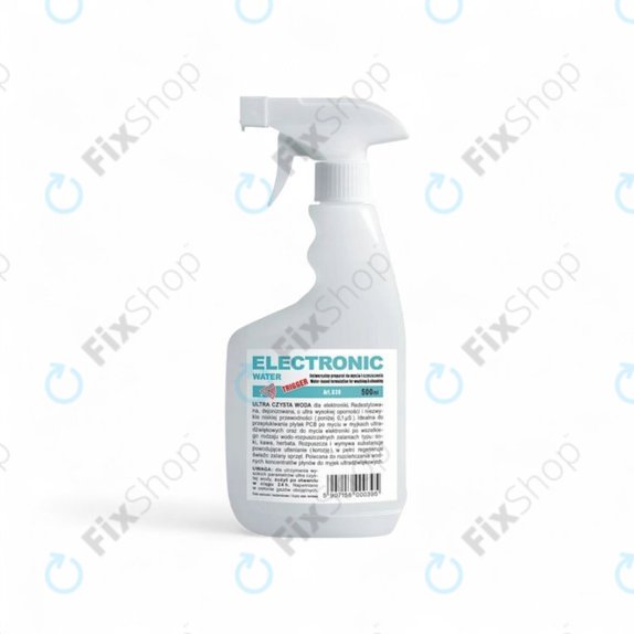 Demineralisiertes Wasser für Elektronik, 500 ml, Sprühflasche