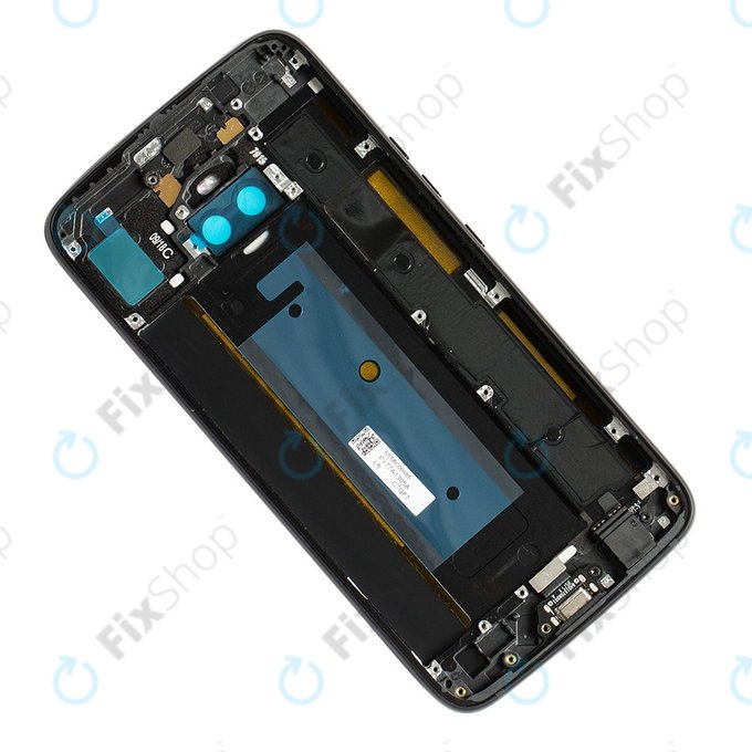 Motorola Moto X4 XT1900 - Akkudeckel (Super Black) - 5S58C09155 Genuine Service Pack