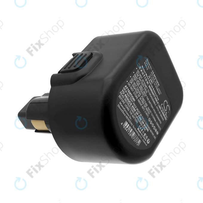 Akku batterie für Black & Decker Cd1202, 2100mAh, Ni-MH, 12V, PS130A, HQ