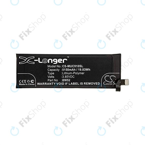 Xiaomi Mi Note 10, Mi Note 10 Lite, Mi Note 10 Pro - Akku Batterie BM52 5150mAh HQ