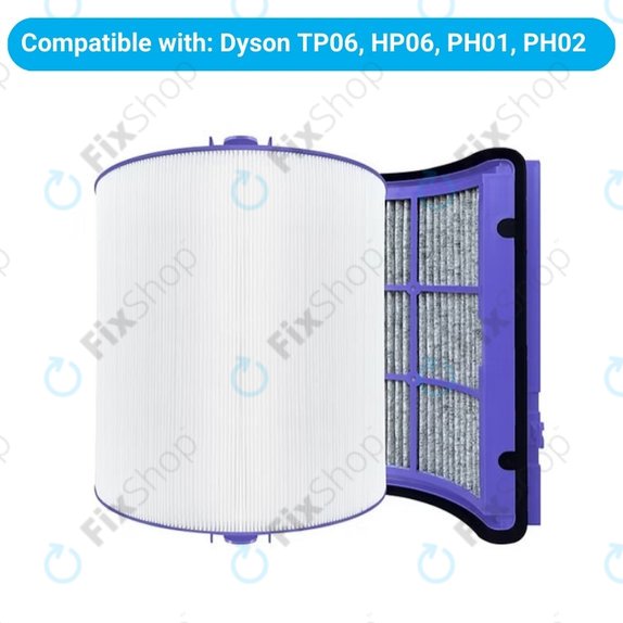 Dyson Purifier-series, Purifier humidifier-series, Hot and Cool Series 360° - HEPA-Filter (Aktivkohle)