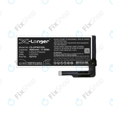 Google Pixel 5A - Akku Batterie G27FU 4600mAH HQ