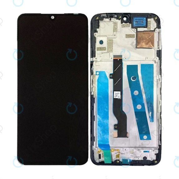 Infinix Note 12 - LCD Display + Touchscreen Front Glas + Rahmen (Force Black) OLED