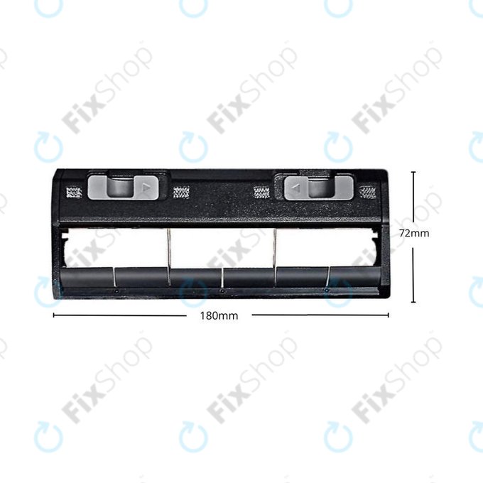 Ecovacs Deebot N-series, T-series, X1-series, Ozmo-series - Hauptbürstenabdeckung (Schwarz)