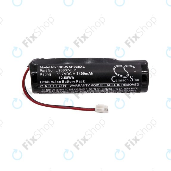 Akku batterie für WAHL Beretto Black Stealth, Chrome, 3400mAh, Li-Ion, 3.7V, 93837-001, HQ