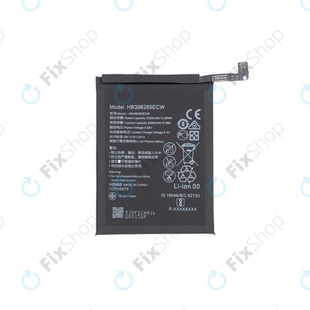 Huawei Honor 10 Lite (HRY-LX1), Huawei P Smart (2019), Huawei Y9 (2019) - Akku Batterie HB396286ECW 3400mAh