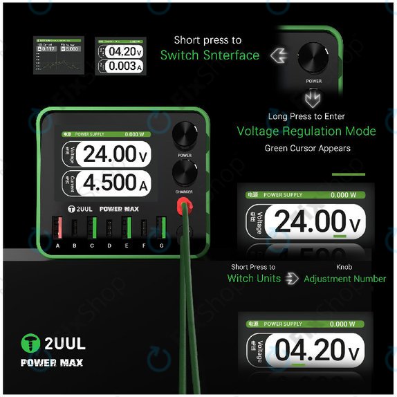 Ladestation, 200W Multi-Port, 2UUL PC01