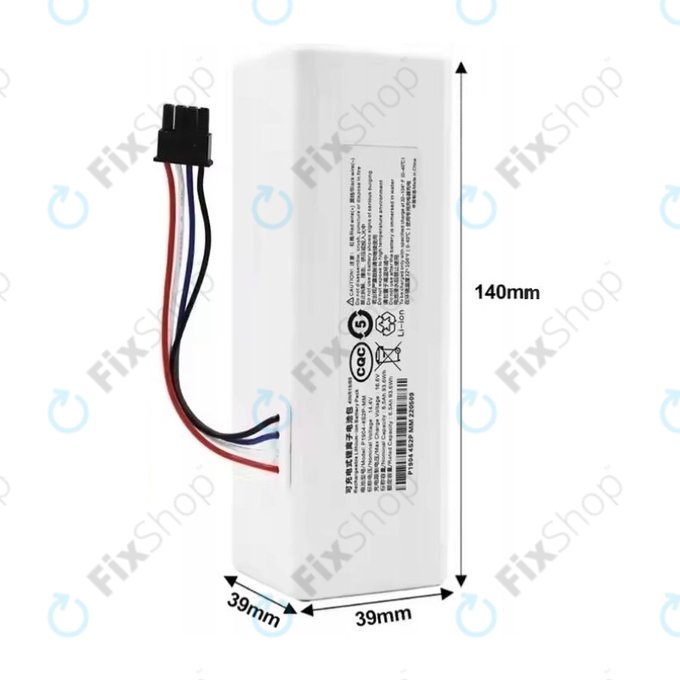 Xiaomi Mi Robot Vacuum Mop (Mijia 1C) - Akku Batterie STYTJ01ZHM Li-Ion 14.4V 2600mAh