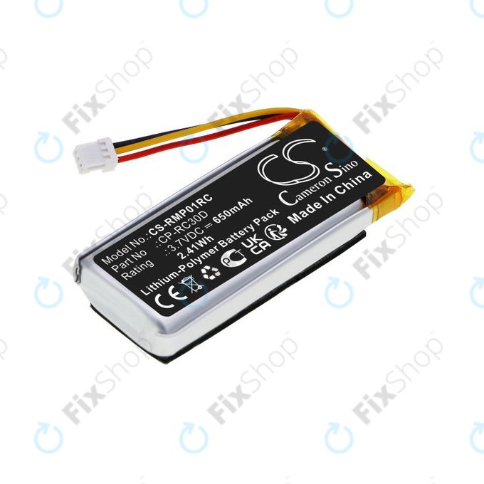 Akku batterie für Razer Naga Pro, Basilisk Ultimate, 650mAh, Li-Pol, 3.7V, CP-RC30D, HQ