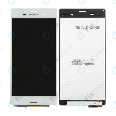 Sony Xperia Z3 D6603 - LCD Display + Touchscreen Front Glas (White) TFT