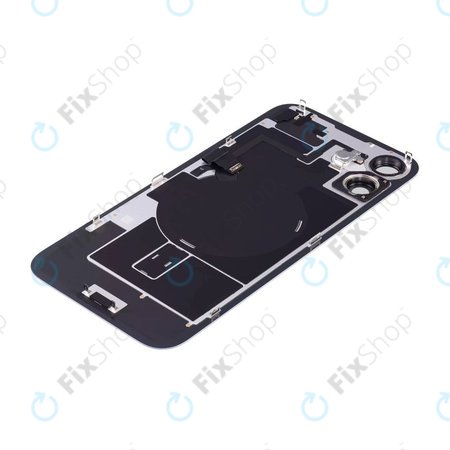 Apple iPhone 16 - Rückgehäuseglas + Kameraglas + Metallplatte + Magsafe-Magnet (Ultramarine)