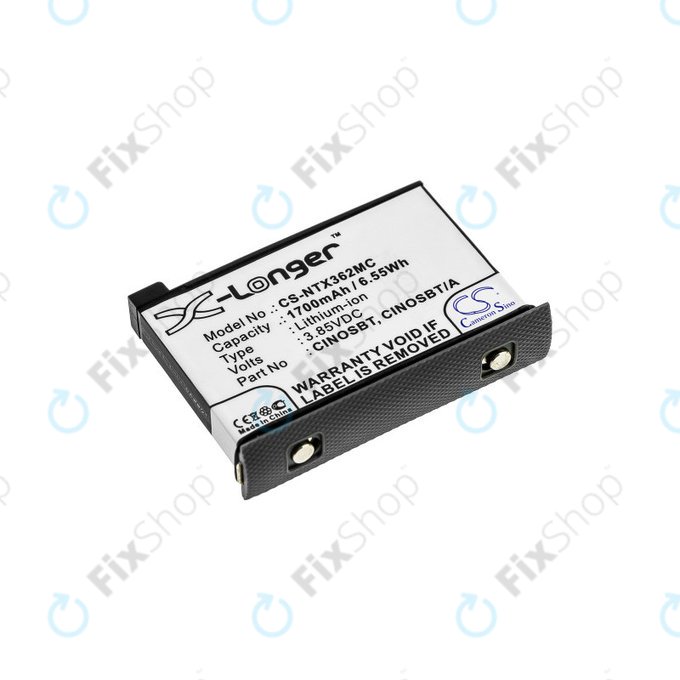 Batterie für Insta360 One X2, 1700mAh, Li-Ion, 3.85V, CINOSBT, HQ