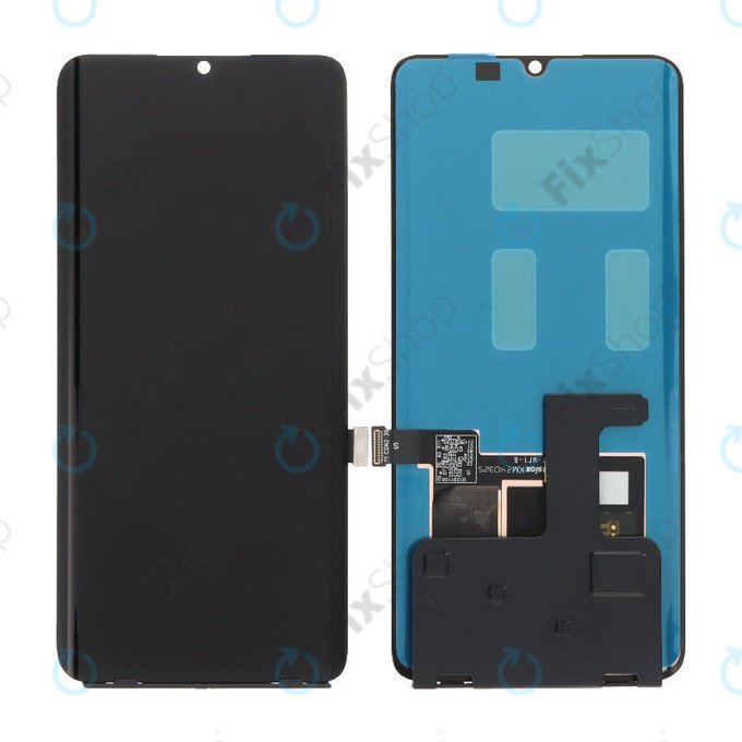 Xiaomi Mi Note 10, Mi Note 10 Pro, Mi Note 10 Lite - LCD Display + Touchscreen Front Glas TFT