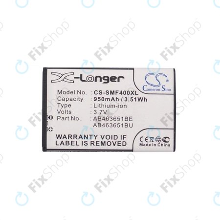 Samsung Chat 322 - Akku Batterie AB463651BC 950mAh HQ