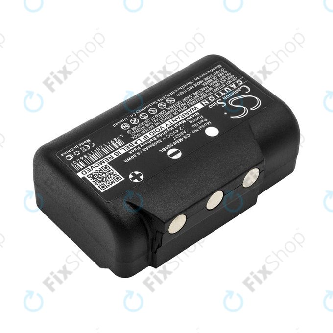 Akku batterie für Imet BE5000, 2000mAh, Ni-MH, 2.4V, AS037, HQ