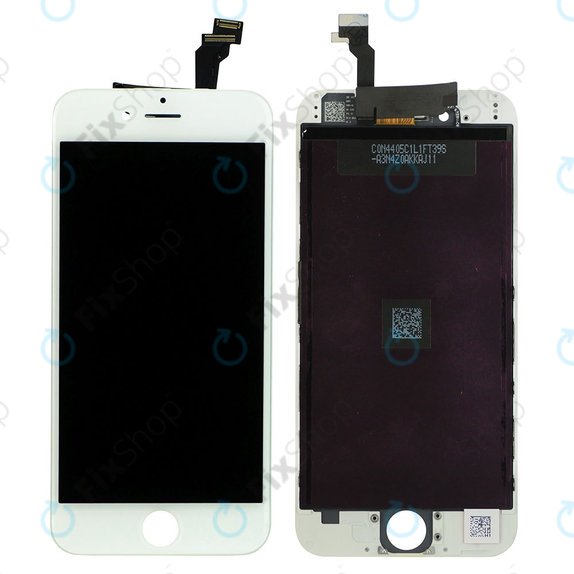 Display für iPhone 6, White, Touchscreen-Glas mit Rahmen, Refurbished