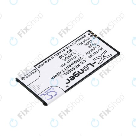 Akku batterie für Nokia Lumia 650, 2000mAh, Li-Ion, 3.8V, BV-T3G, HQ