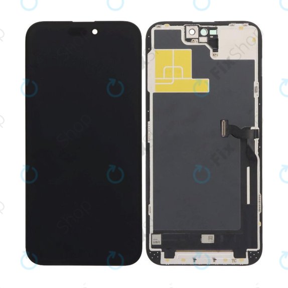Apple iPhone 14 Pro Max - LCD Display + Touchscreen Front Glas + Rahmen In-Cell FixPremium