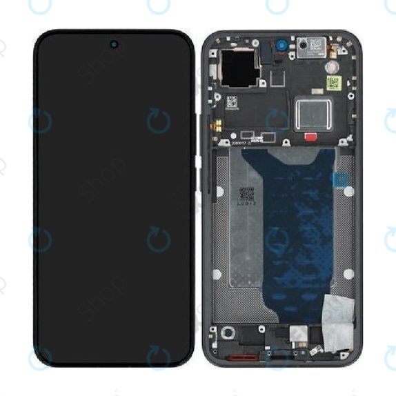 Display für Xiaomi 15T Pro 5G, Black, Touchscreen-Glas mit Rahmen, 5600040O12U00, Genuine Service Pack