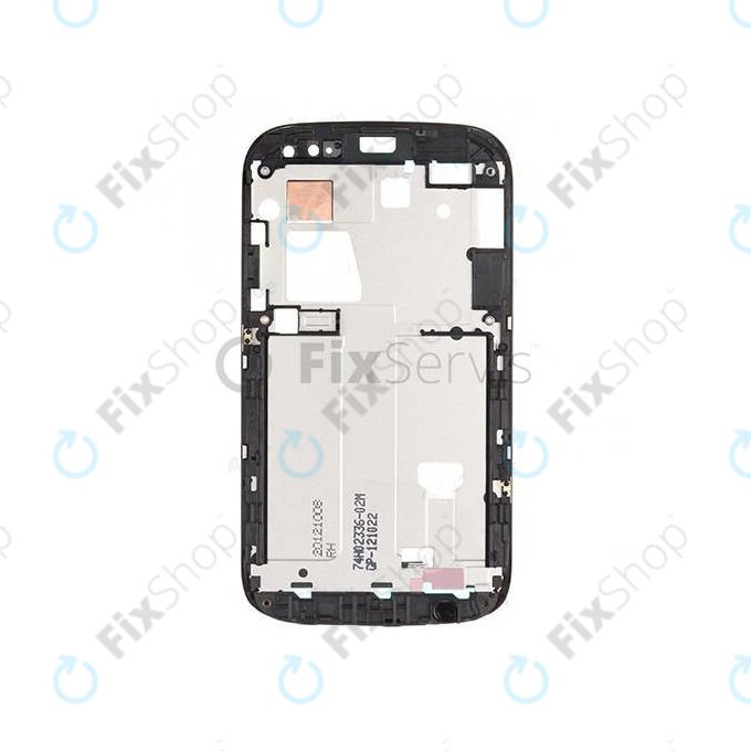 HTC One V - LCD Display + Touchscreen Front Glas + Rahmen - 80H01297-00, 80H01297-03 Genuine Service Pack