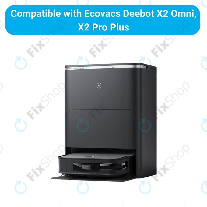 Ersatzteilset für Ecovacs Deebot X2 Omni (1x Hauptbürste, 2x Filter, 2x Seitenbürste, 4x Wischtuch, 2x Staubbeutel)