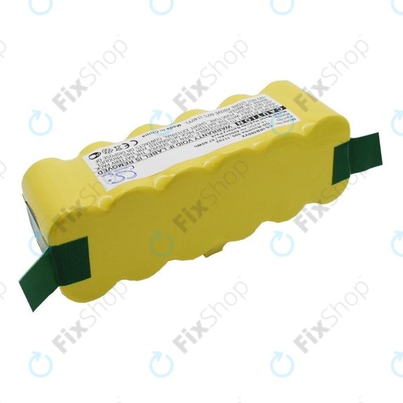 iRobot Roomba 500, 600, 700, 800, 900-series, R3, Scooba 450, Vileda 137173 - Akku Batterie 11702, GD-Roomba-500, VAC-500NMH-33 Ni-MH 14.4V 4000mAh HQ