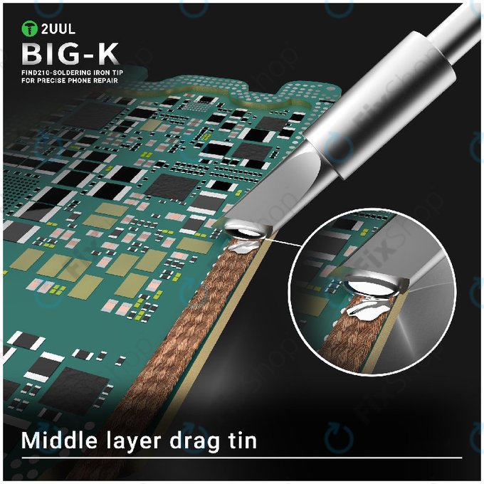 Lötspitze, Messertyp (K-Typ), 2UUL C210