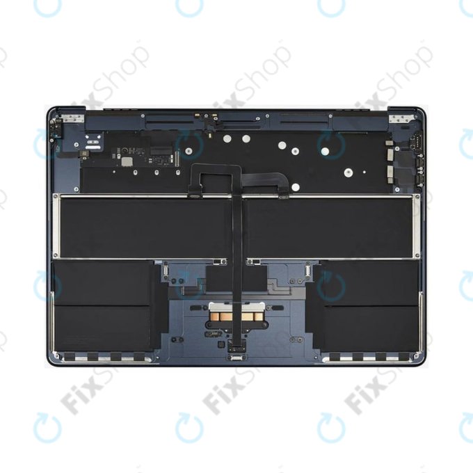 Oberer Tastaturrahmen für MacBook Air 15", A3114 (2024), mit US-Tastatur und Akku, Midnight, 661-40269, Genuine Apple
