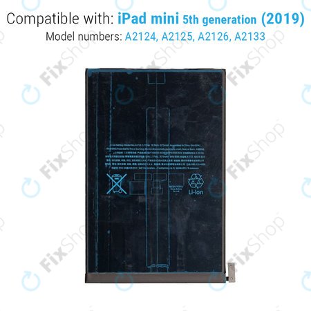 Apple iPad Mini 5 - Akku Batterie 5124mAh