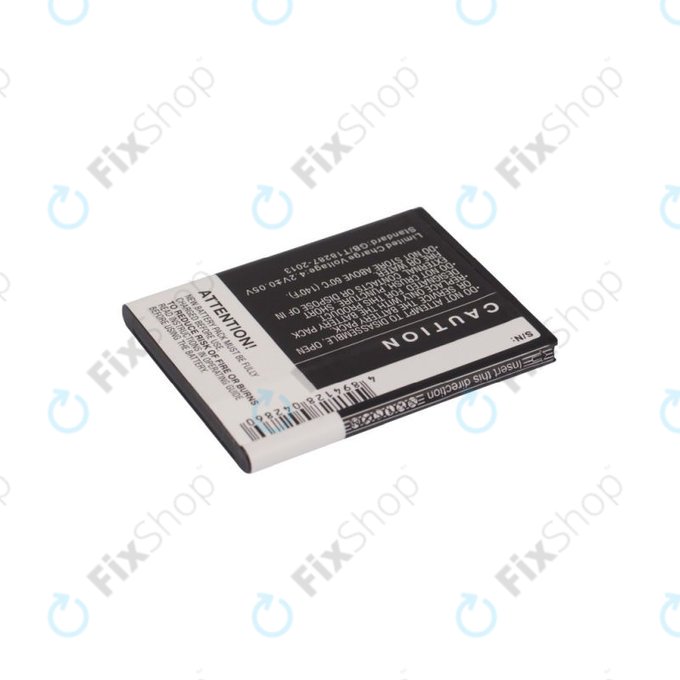 Akku batterie für Samsung i9100, Galaxy S II, 1600mAh, Li-Ion, 3.7V, EB-F1A2GBU, HQ